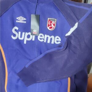 Supreme Umbro Zip up sweater
